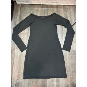 Women's Brandy Melville Black Long Sleeve Mini Dress S